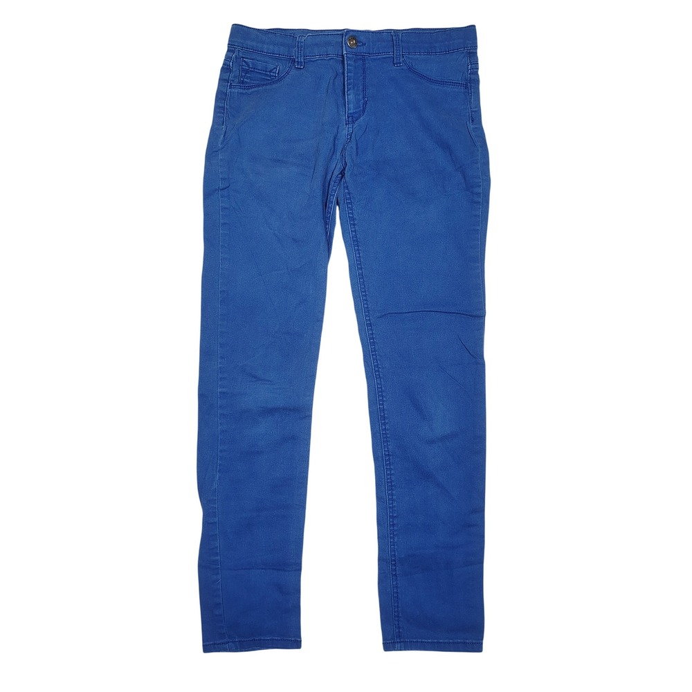 Jordache Super Skinny Pants Womens 16 Stretch Blue Sapphire JZ14848BS Excellent
